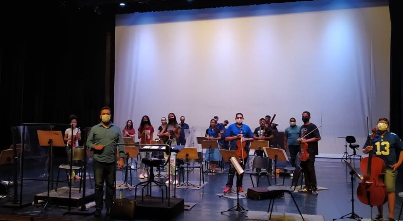 Orquestra Sinfônica Pedro Ludovico Teixeira e Banda Sinfônica Jovem de Goiás se apresentam ao vivo, com transmissão pelo YouTube