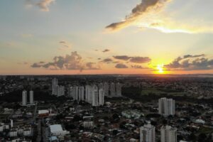 Entardecer em Goiânia (Foto: Pixabay)