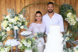 Viviane Araújo se casa com Guilherme Militão