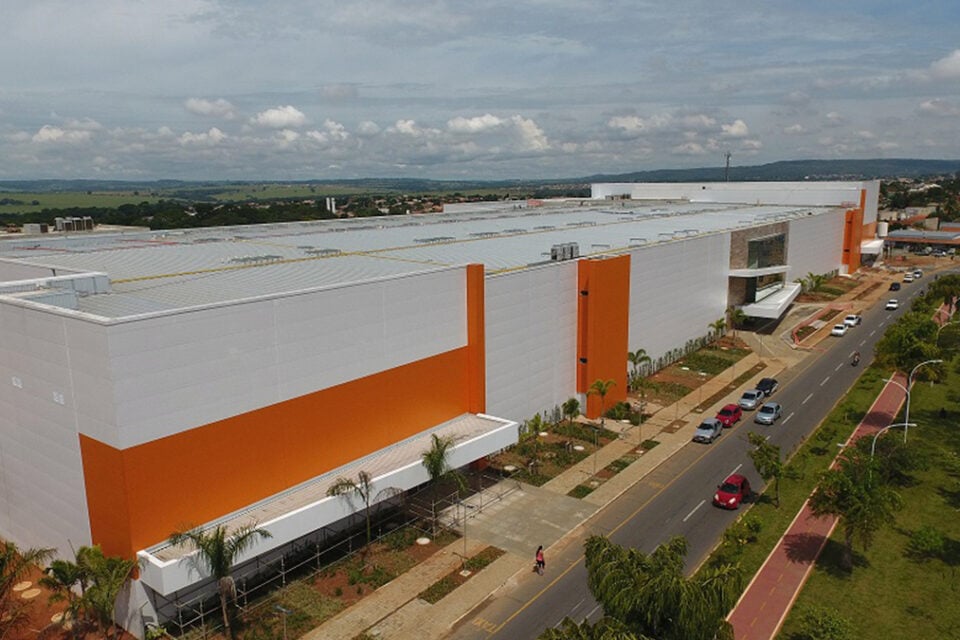 Shopping em Aparecida (Foto: Fábio Faria)