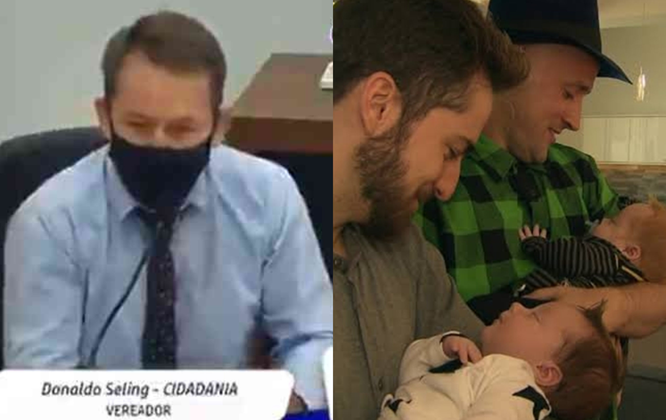 Donaldo Seling Vereador ofende Paulo Gustavo em discurso sobre Dia das Mães