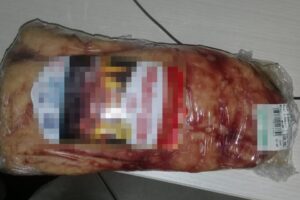 Um homem de 40 anos é suspeito de tentar roubar um pedaço de picanha de um supermercado de Anápolis na tarde deste sábadoHomem coloca picanha dentro da cueca para roubá-la, mas é preso em Anápolis