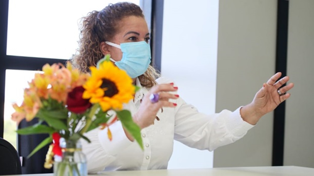 A primeira-dama de Goiânia, Thelma Cruz, receberá a primeira dose da vacina contra a Covid-19, nesta sexta-feira (25). (Foto: Câmara Municipal de Goiânia)