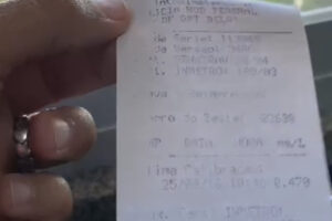 Ele foi encaminhado ao Centro Integrado de Operações de Segurança - CIOPS do Céu Azul.