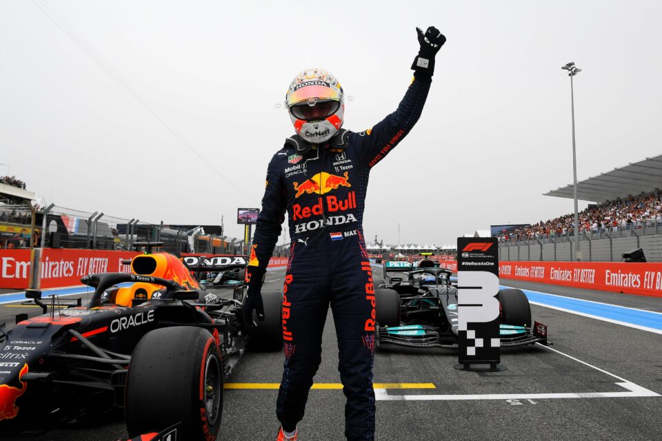 Max Verstappen pole F1