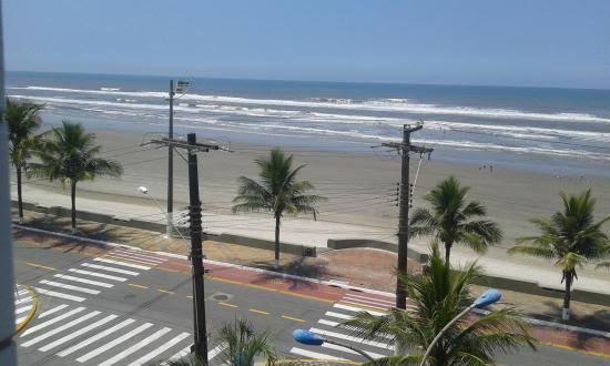 Litoral de Mongaguá, na baixada santista, em São Paulo (Foto: Trip Advisor)