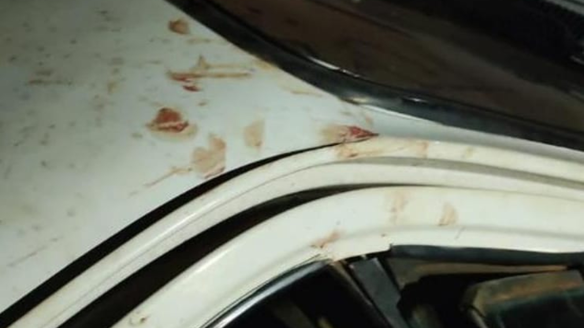 Homem colocou fogo no carro da esposa durante a discussão. Para revidar, mulher teria agredido o homem com uma barra de ferro, em Jataí