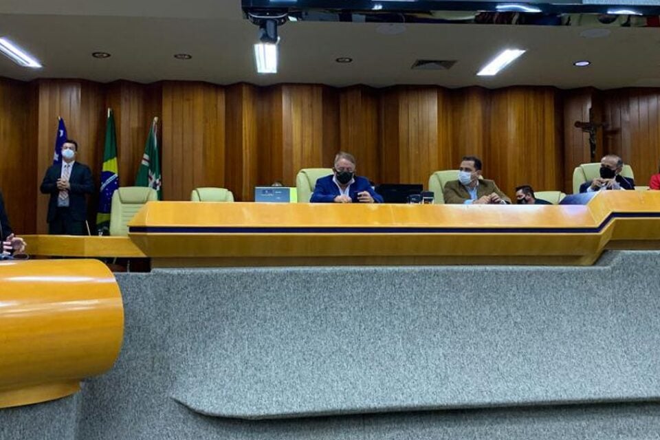 Gustavo Mendanha na Câmara de Goiânia