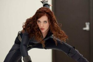 Scarlett Johansson está grávida do segundo filho Homem de Ferro 2 filme Viúva Negra Scarlett Johansson diz ter se sentido 'pedaço de carne' em 'Homem de Ferro 2'