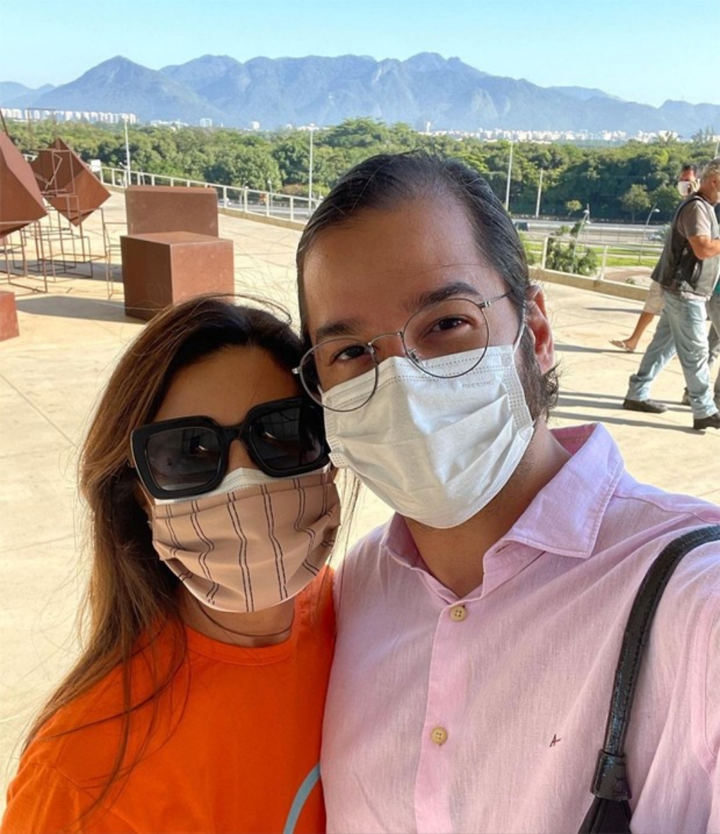 Fátima Bernardes e Túlio Gadelha