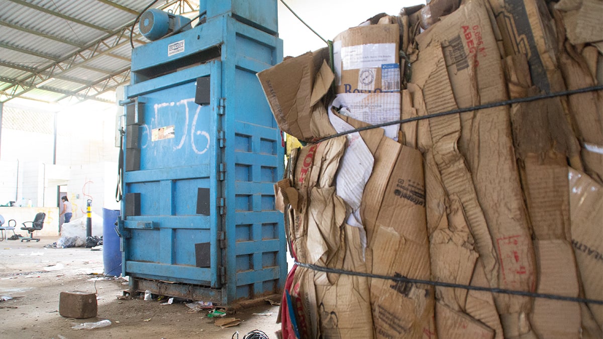 Material de Ecopontos serão destinados exclusivamente para reciclagem em Aparecida (Foto: Igor Caldas/MaisGoiás)
