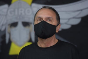 O secretário de Segurança Pública de Goiás, Rodney Miranda, afirmou que Lázaro Sousa, de 32 anos, suspeito de matar quatro pessoas de uma mesma família - Secretário diz que Lázaro ia matar família feita de refém na fazenda Grota d’Água