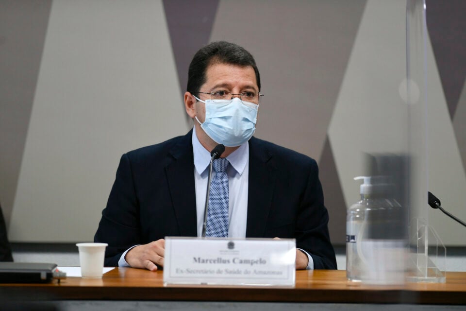Ex-secretário de Saúde do Amazonas, Marcellus Campêlo, diz que reunião com Mayra Pinheiro, a 'capitã cloroquina', tinha ênfase no tratamento precoce