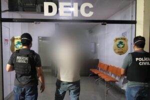 Polícia Civil prendeu um suspeito de se passar por um médico de Minas Gerais para aplicar o 'golpe do novo número' através do PIX e fazer vítima a família - Suspeito usou foto de médico no perfil do WhatsApp para aplicar o golpe em família