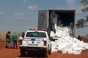 Após confronto, PM apreende 1,5 toneladas de maconha