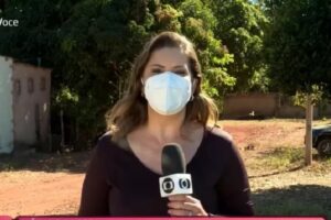 Giovanna Dourado Repórter celebra prisão de Lázaro com dancinha e viraliza; assista ao vídeo