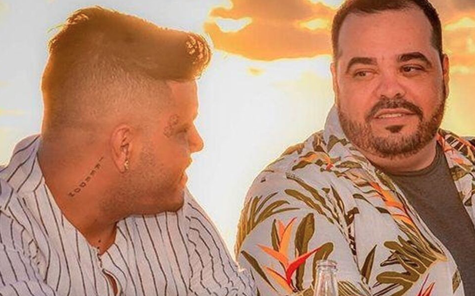 Rafael e Saulo, casal que se tornou alvo de ameaças (Foto: Arquivo pessoal)