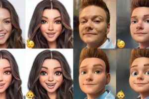 rosto aplicativo Voilá Sucesso entre os famosos; veja como transformar suas fotos em desenhos 3D