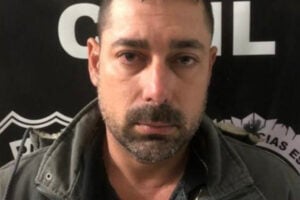 Dyone Garcia, foragido em Goiás, preso pela Polícia Civil do Paraná (Foto: Divulgação)