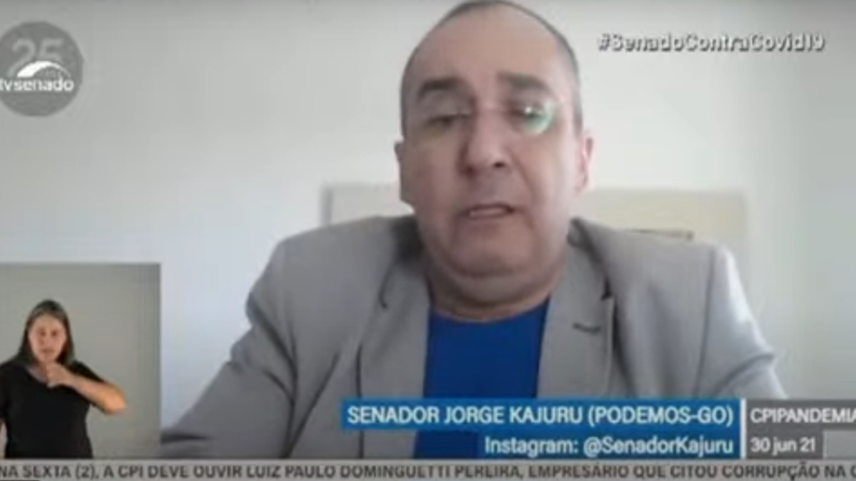Kajuru diz que silêncio de Wizard na CPI da Covid causa nojo