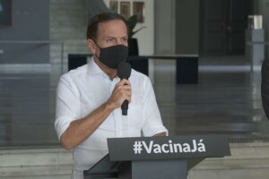 Vacinação de crianças contra Covid começa o mais rápido possível, diz Doria (Foto: divulgação - Ascom Governo de SP)