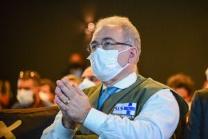 Ministro disse que, até o final do ano, os brasileiros "poderão tirar de uma vez por todas essas máscaras"(Foto: Jucimar Sousa / Mais Goiás)