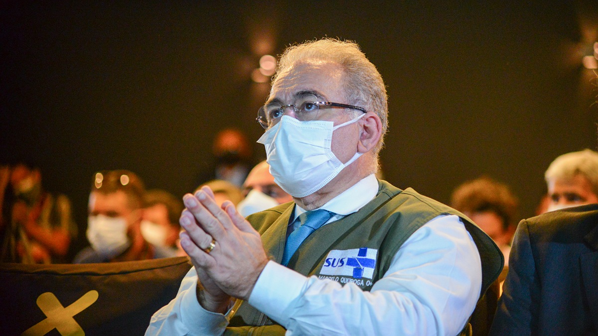 Ministro disse que, até o final do ano, os brasileiros "poderão tirar de uma vez por todas essas máscaras"(Foto: Jucimar Sousa / Mais Goiás)