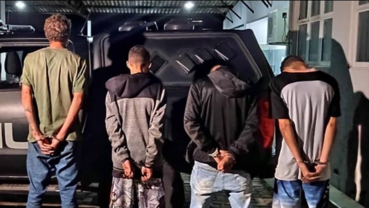 Briga entre torcidas organizadas rivais deixa uma pessoa ferida e quatro presos, entre eles, dois menores, em Goiânia