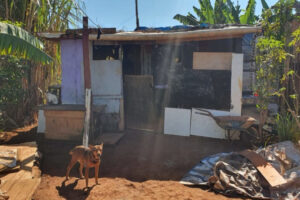Um homem tentou impedir que um suspeito mostrasse a genitália para família dele, mas é ferido com tiro do investigado, em Novo Gama