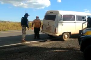 PRF monta barreiras nas BRs-070, 414 e 153 para impedir fuga Lázaro