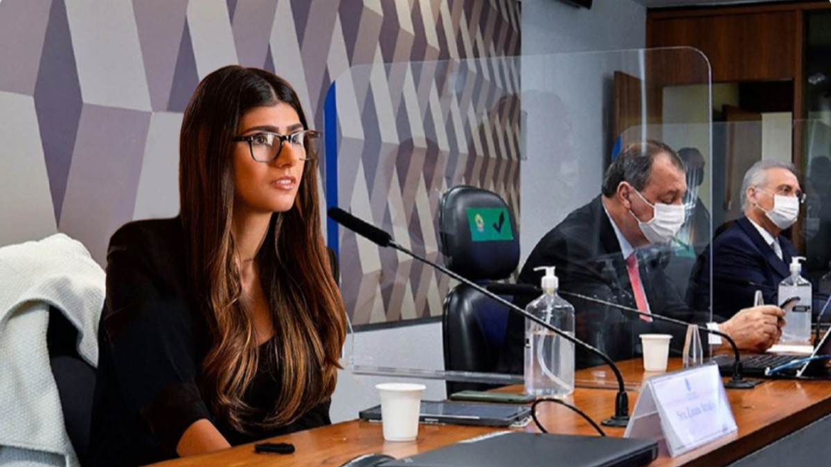 Após postagem de senador, Mia Khalifa diz estar a caminho da CPI