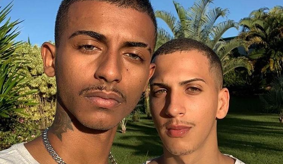 Pedro Henrique Barbosa Santos de 21 anos e Matheus Ramos, 20, foram perseguidos e atacados enquanto gravavam vídeos de casal em Anápolis - Casal gay é ameaçado e perseguido em parque de Anápolis