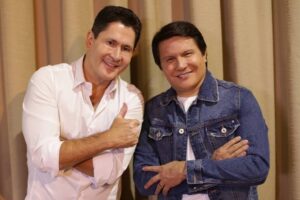 Gian e Giovani falam sobre aglomeração com prefeitos de Caçu e Cachoeira Alta