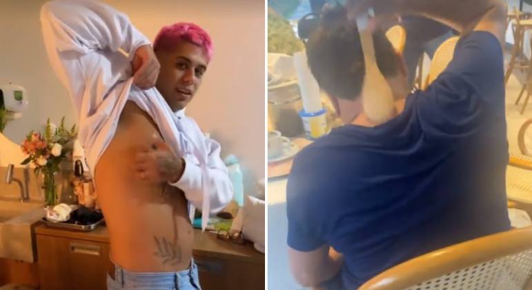 Zé Felipe e Leonardo pegam sarna após visitarem casa