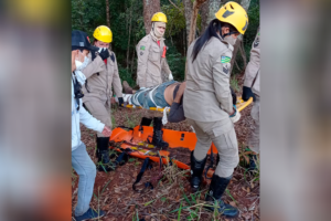 Homem se acidenta na zona rural e resgate dura mais de 12 horas, em Quirinópolis
