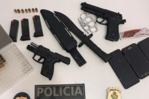 Em parceria com o Federal Bureau of Investigation (FBI), a Polícia Civil impediu possíveis ataques a escolas no município de Montividiu. - Em parceria com FBI, Polícia Civil impede possível ataque a escolas em Motividiu
