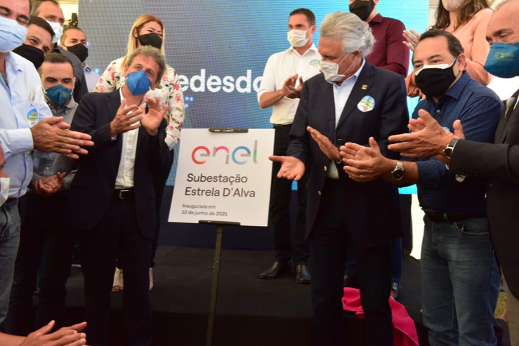Inauguração da subestação Estrela d'Alva (Foto: Divulgação)