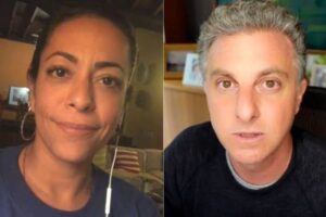 Samantha Schmütz alfineta Luciano Huck após ele revelar voto em branco