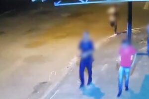 Grupo afirmou que pênis foi desenhado para desmoralizar o idoso (Foto: divulgação/PC)