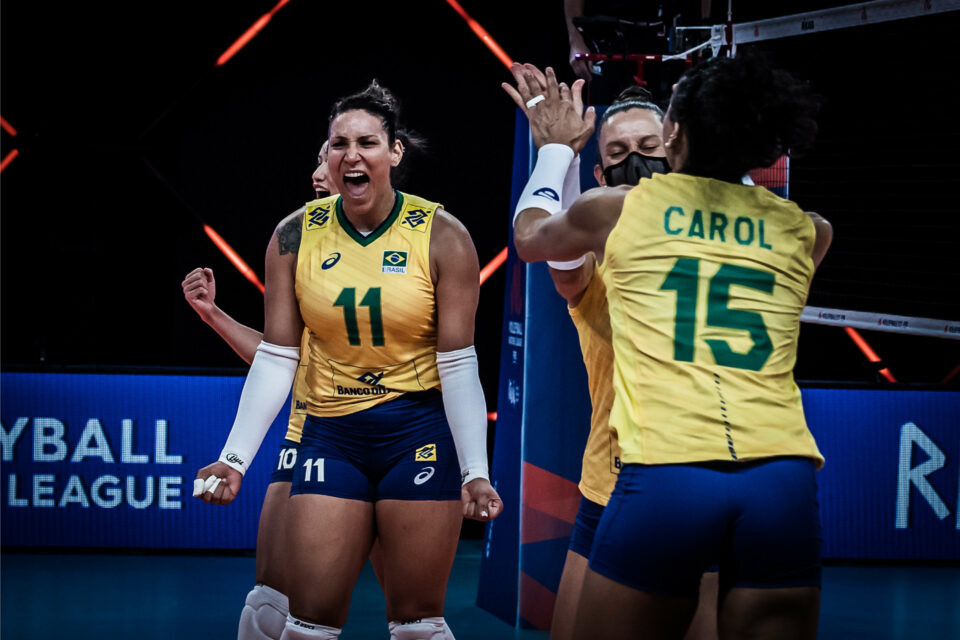 Brasil vôlei feminino Liga das Nações