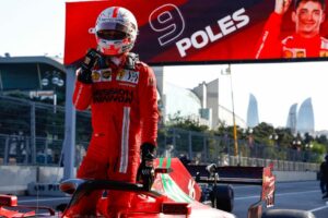 Leclerc conquista pole