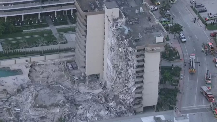 Sobe para cinco o número de mortos após desabamento de prédio em Miami