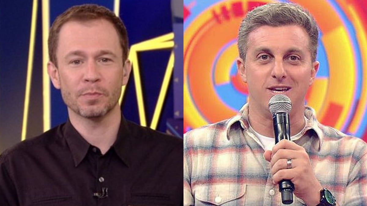 Faustão Super Dança dos Famosos Domingão Tiago Leifert pede que Huck chegue logo: 'Preciso de férias' Tiago Leifert anuncia chegada aos domingos; Luciano Huck apoia Faustão Globo domingo