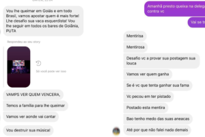 Cantora é ameaçada e xingada nas redes sociais por participar de ato anti-Bolsonaro