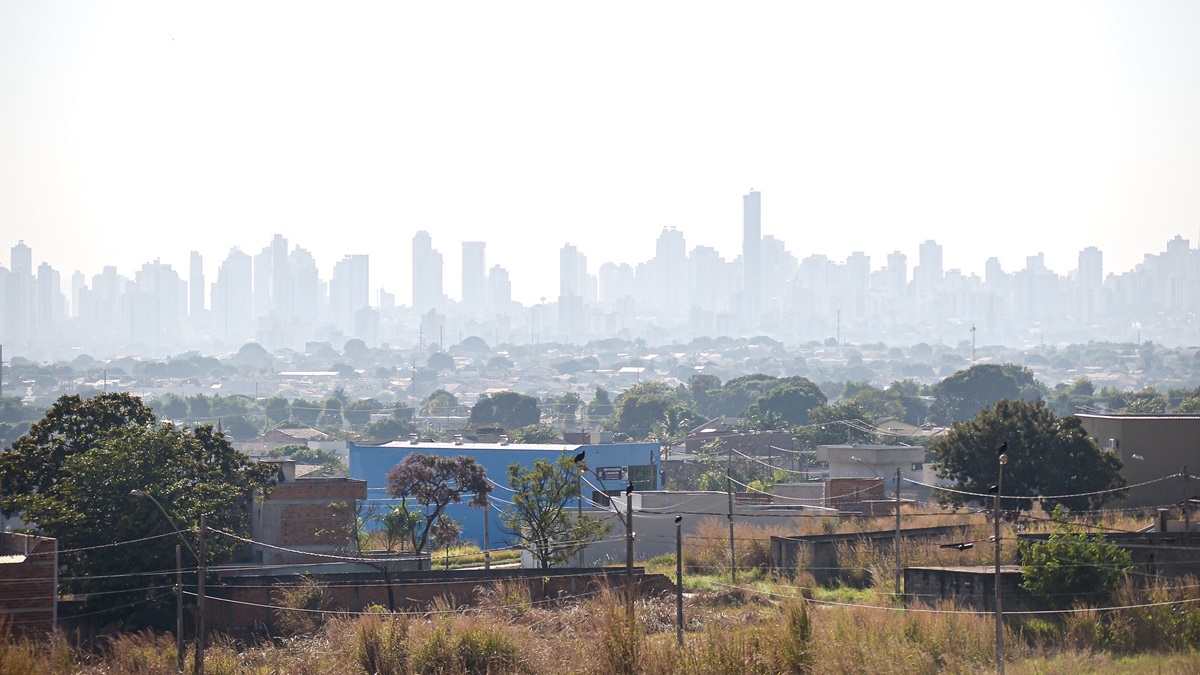 Clima seco em Goiânia