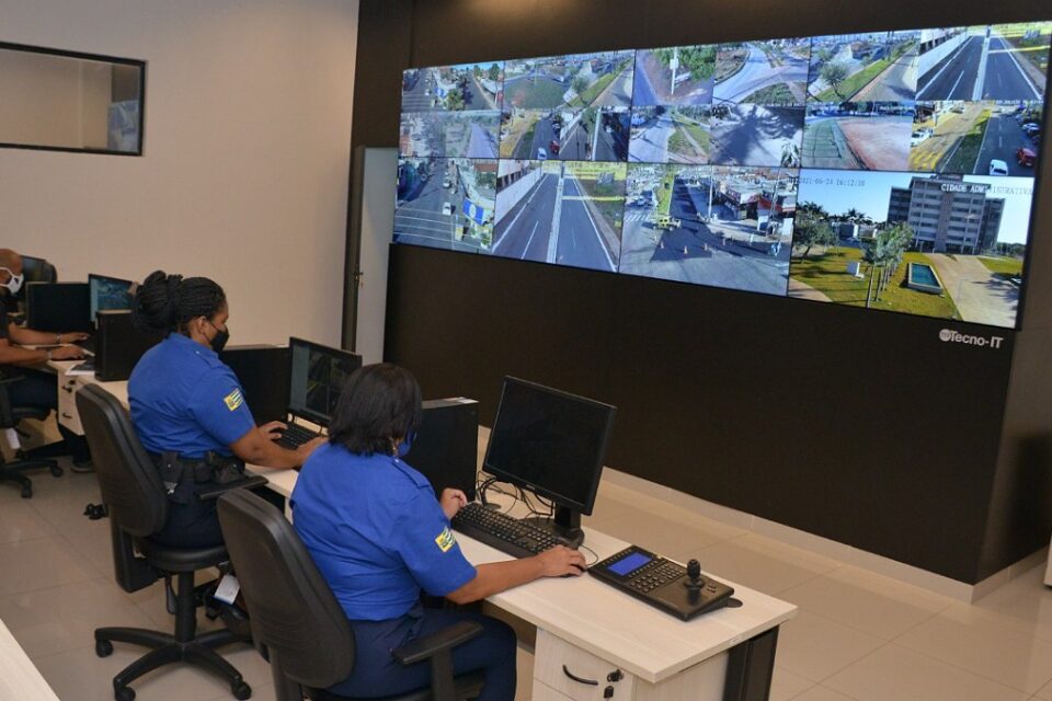 Sistema de monitoramento por vídeo em Aparecida