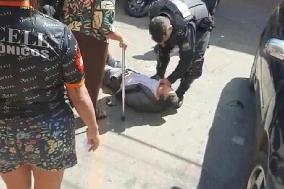 Militares de Goiás estão realizando vaquinha para ajudar os PMs envolvidos na abordagem que culminou na agressão de um advogado em Goiânia. (Foto: Reprodução)