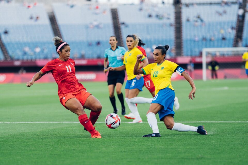 Brasil x Canadá futebol feminino