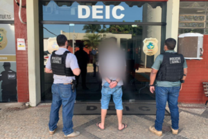 Preso suspeito de aplicar golpe de quase R$ 15 mil em idosa (Foto: Polícia Civil)