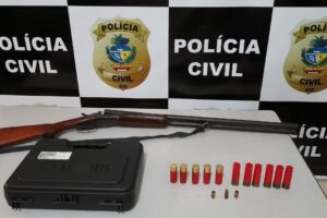 A Polícia Civil prendeu, preventivamente, um ex-vereador de Campinorte, suspeito de matar um agiota a tiros no início deste ano. (Foto: Polícia Civil)